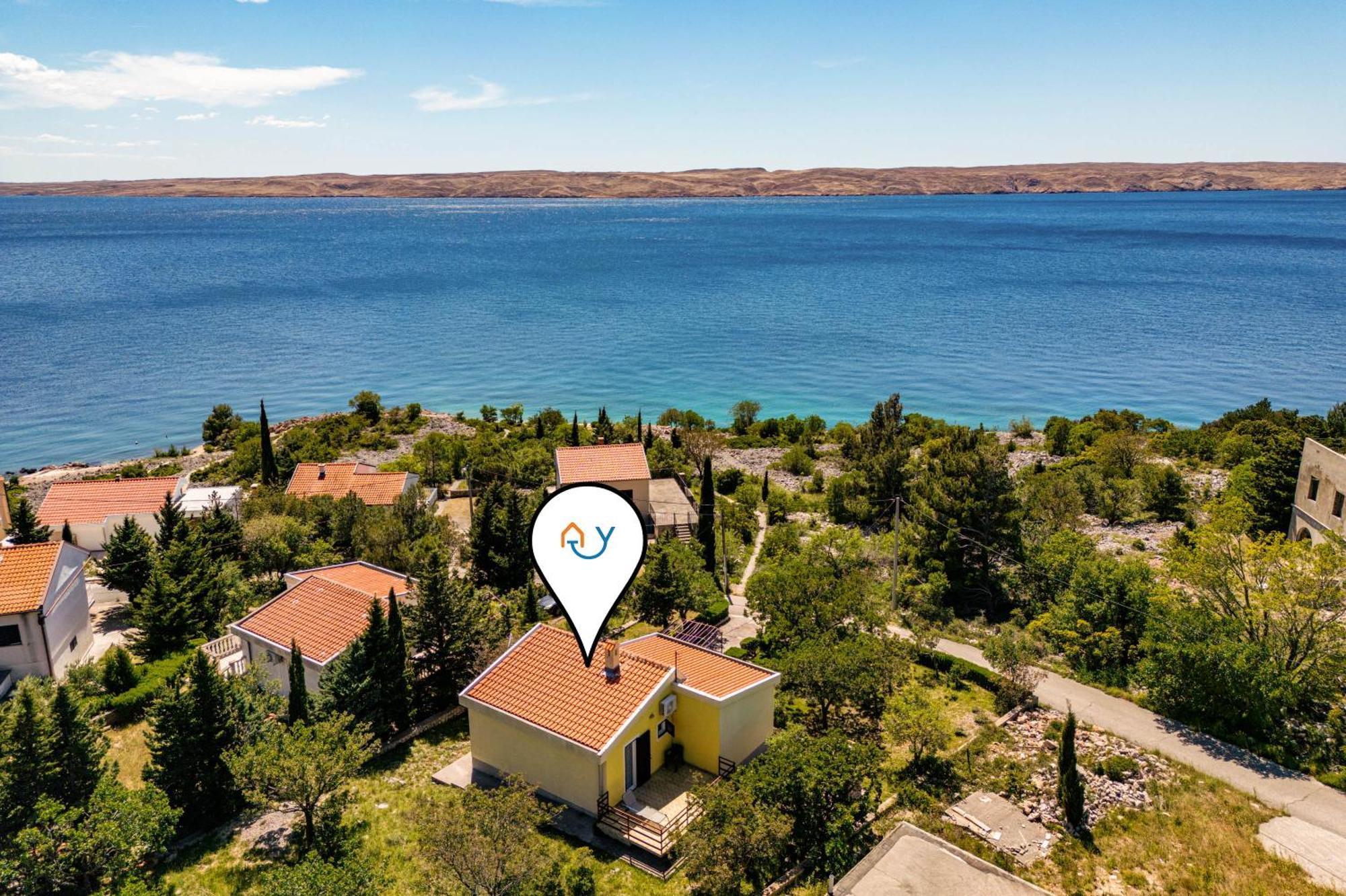 Beachfront House Nada - Happy Rentals Karlobag Exterior foto